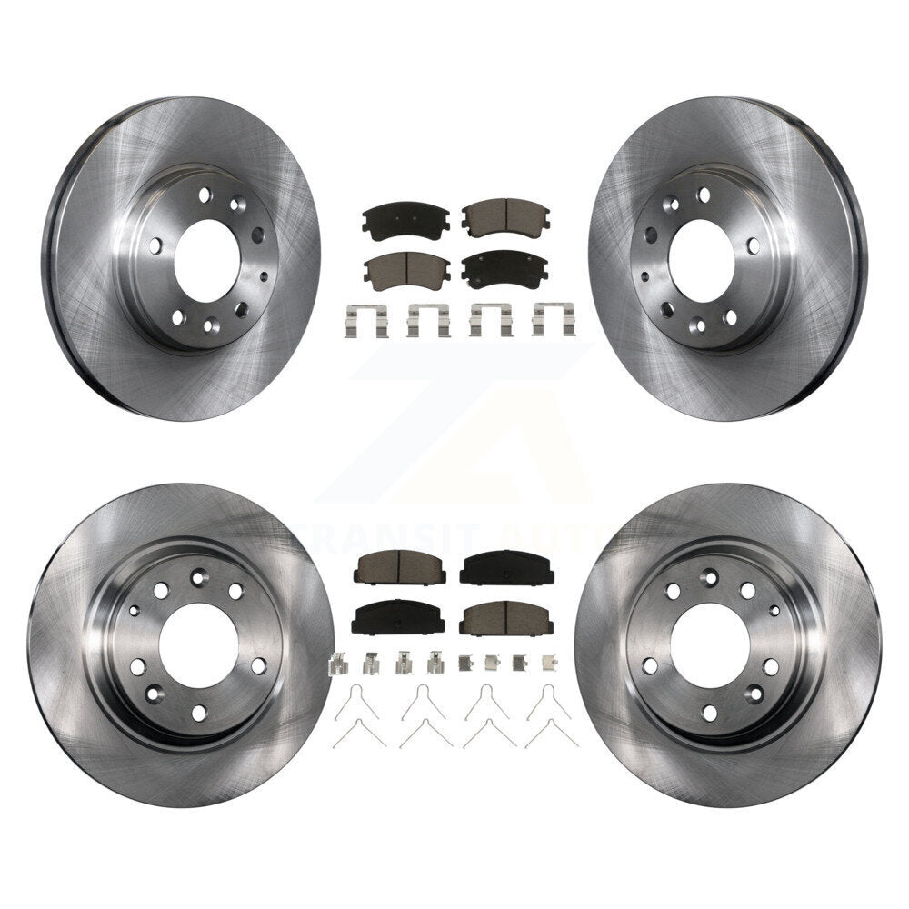 Disc Rotors and Ceramic Brake Pads Kit-K8C-101392 - Kit.bestparts.ca