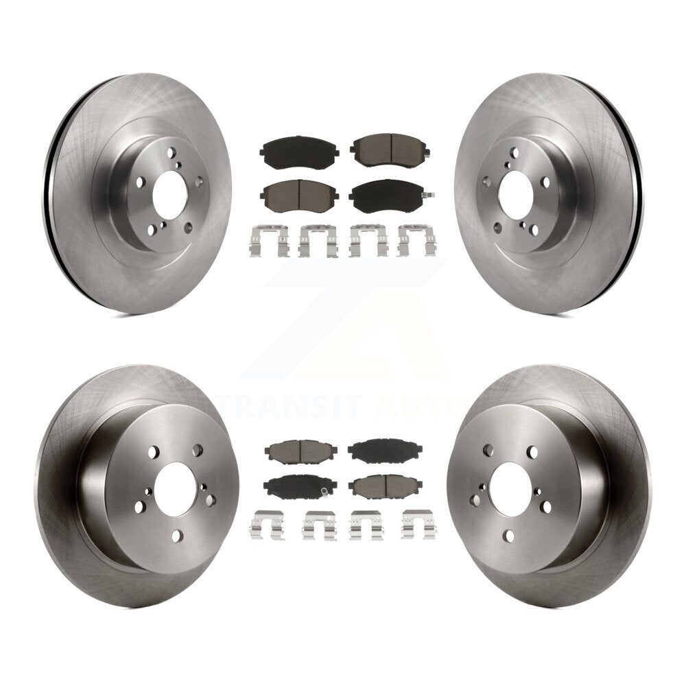 Disc Rotors and Ceramic Brake Pads Kit-K8C-101401 - Kit.bestparts.ca