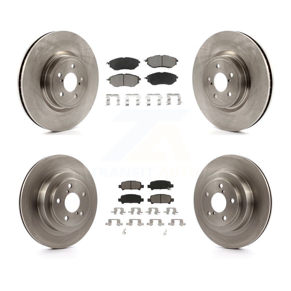Disc Rotors and Ceramic Brake Pads Kit-K8C-101404 - Kit.bestparts.ca