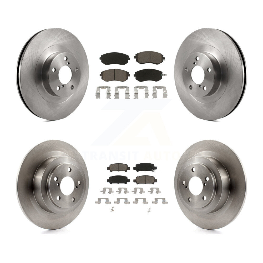 Disc Rotors and Ceramic Brake Pads Kit-K8C-101406 - Kit.bestparts.ca