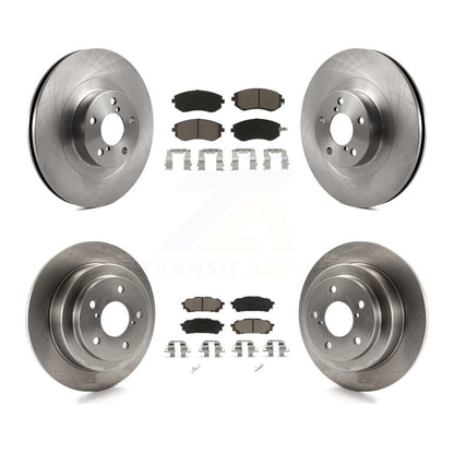 Disc Rotors and Ceramic Brake Pads Kit-K8C-101407 - Kit.bestparts.ca