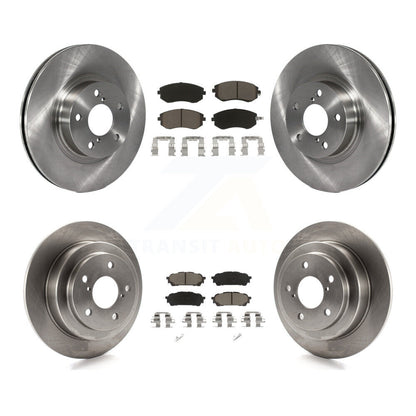 Disc Rotors and Ceramic Brake Pads Kit-K8C-101408 - Kit.bestparts.ca