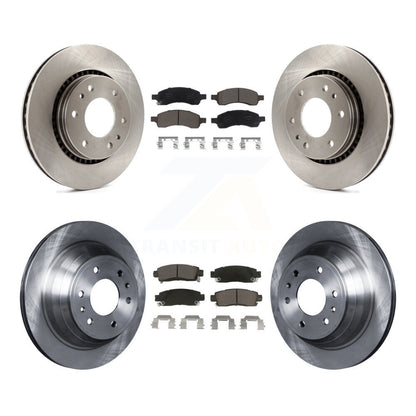 Disc Rotors and Ceramic Brake Pads Kit-K8C-101417 - Kit.bestparts.ca