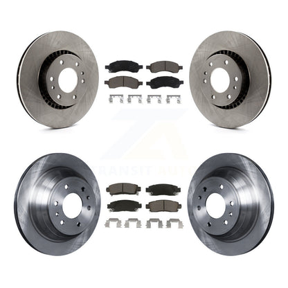 Disc Rotors and Ceramic Brake Pads Kit-K8C-101419 - Kit.bestparts.ca