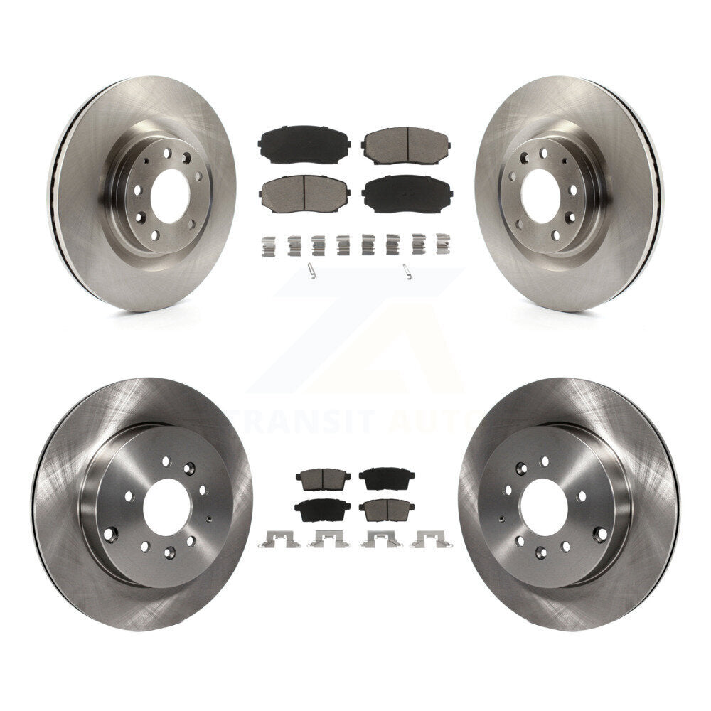 Disc Rotors and Ceramic Brake Pads Kit-K8C-101422 - Kit.bestparts.ca