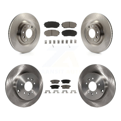 Disc Rotors and Ceramic Brake Pads Kit-K8C-101422 - Kit.bestparts.ca