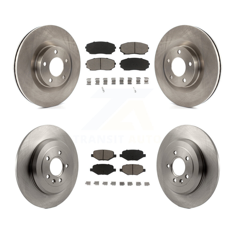 Disc Rotors and Ceramic Brake Pads Kit-K8C-101423 - Kit.bestparts.ca Kit.bestparts.ca