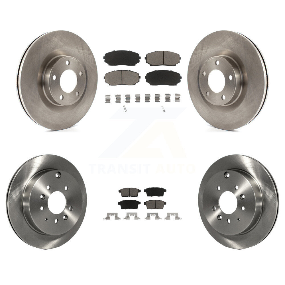 Disc Rotors and Ceramic Brake Pads Kit-K8C-101424 - Kit.bestparts.ca Kit.bestparts.ca
