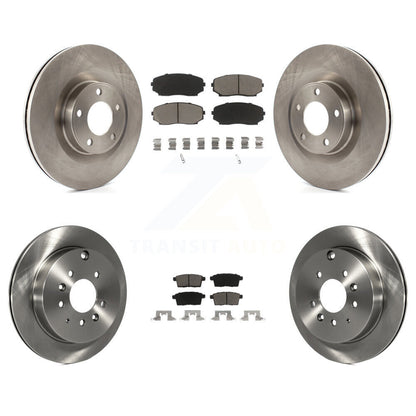 Disc Rotors and Ceramic Brake Pads Kit-K8C-101424 - Kit.bestparts.ca