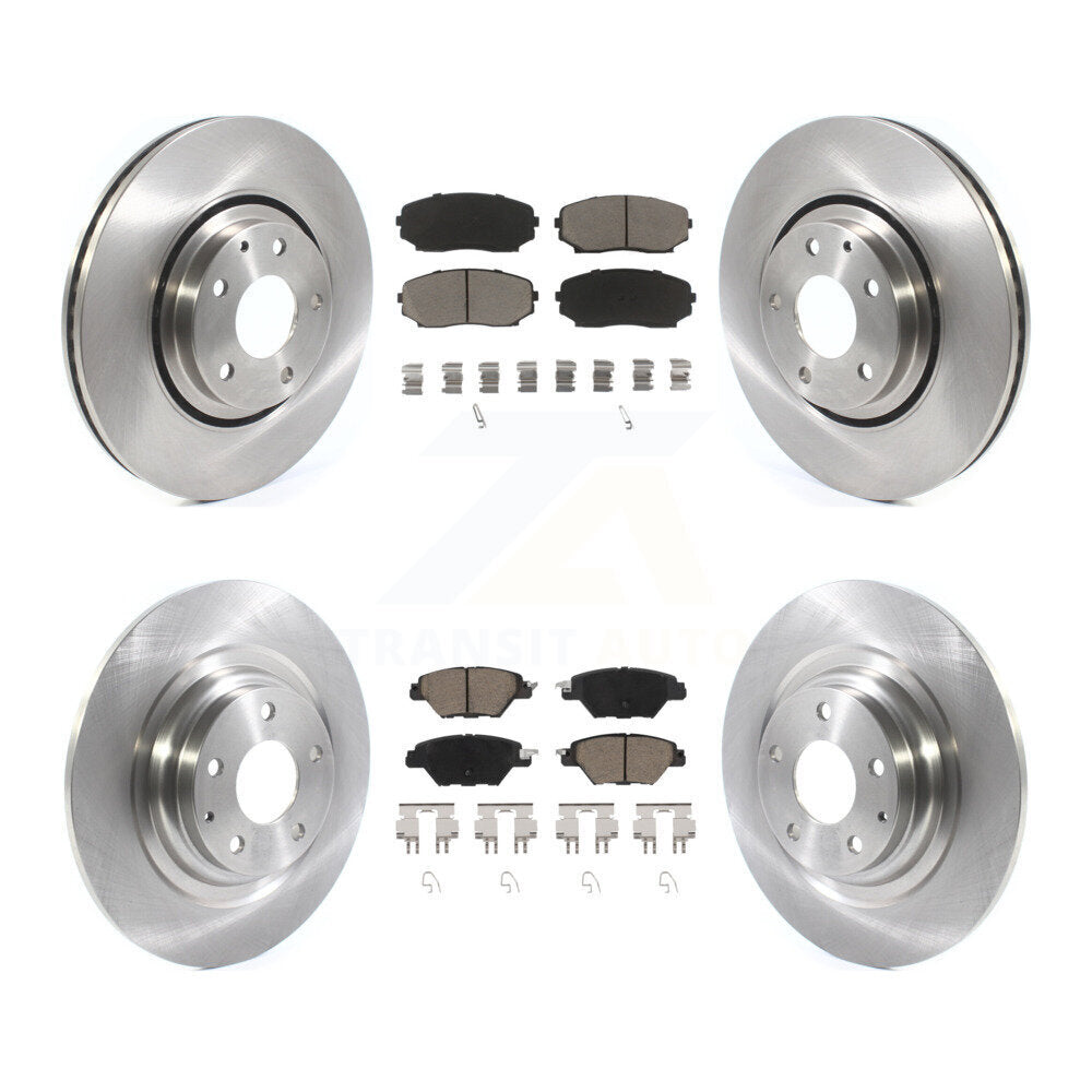 Disc Rotors and Ceramic Brake Pads Kit-K8C-101425 - Kit.bestparts.ca Kit.bestparts.ca