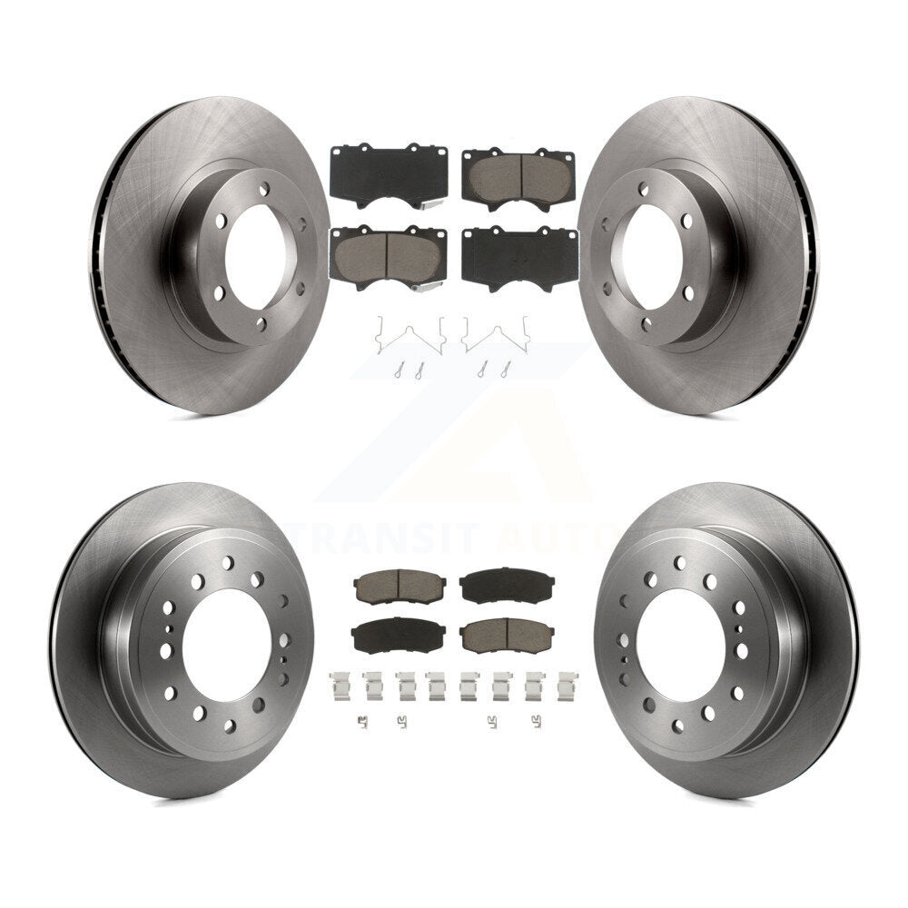 Disc Rotors and Ceramic Brake Pads Kit-K8C-101432 - Kit.bestparts.ca