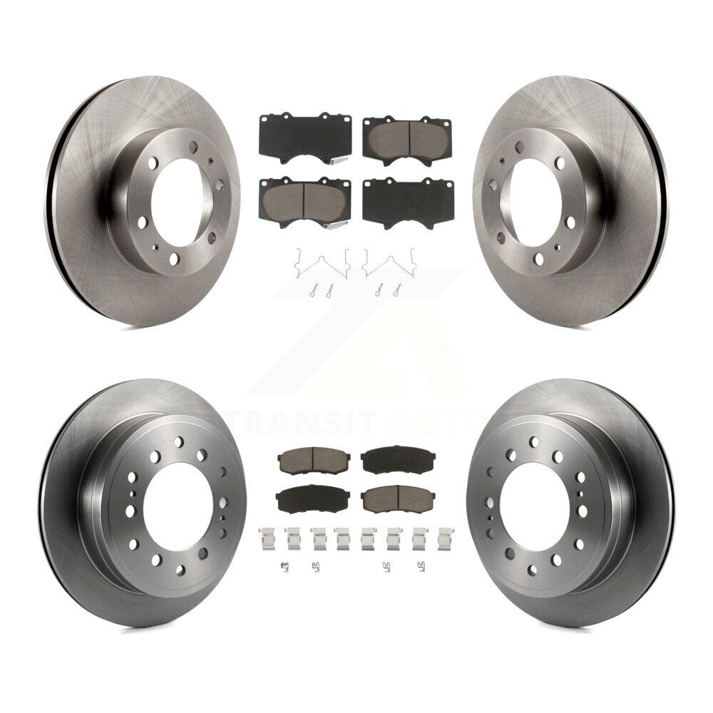 Disc Rotors and Ceramic Brake Pads Kit-K8C-101433 - Kit.bestparts.ca