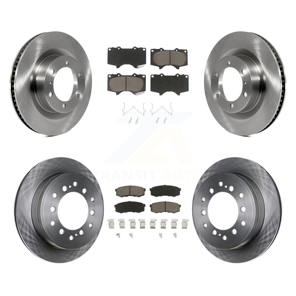 Disc Rotors and Ceramic Brake Pads Kit-K8C-101434 - Kit.bestparts.ca