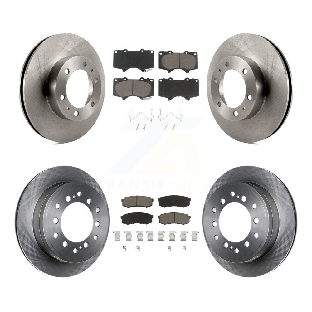 Disc Rotors and Ceramic Brake Pads Kit-K8C-101435 - Kit.bestparts.ca