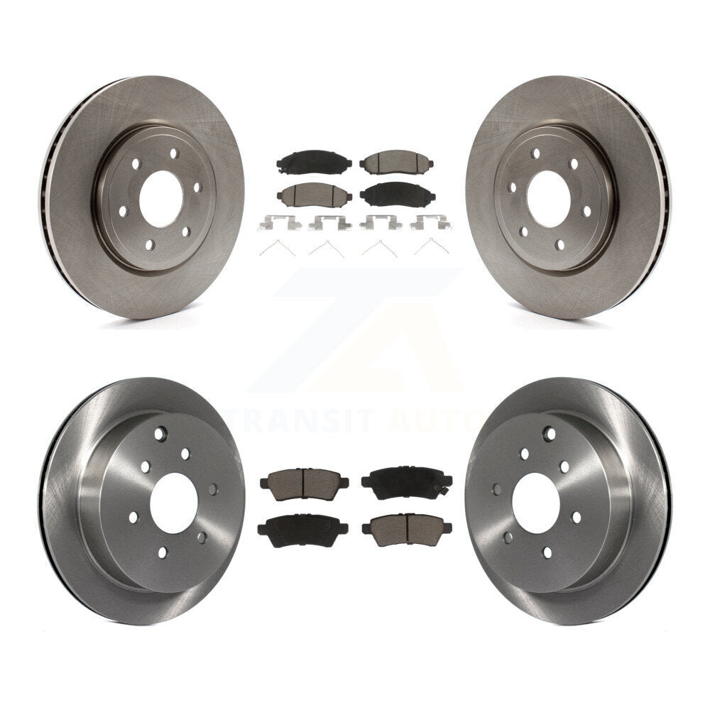 Disc Rotors and Ceramic Brake Pads Kit-K8C-101446 - Kit.bestparts.ca Kit.bestparts.ca