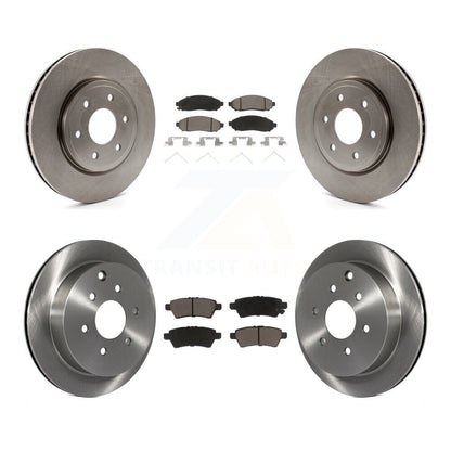 Disc Rotors and Ceramic Brake Pads Kit-K8C-101446 - Kit.bestparts.ca