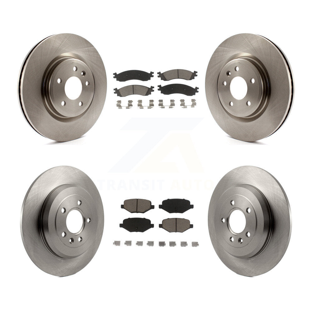 Disc Rotors and Ceramic Brake Pads Kit-K8C-101448 - Kit.bestparts.ca Kit.bestparts.ca