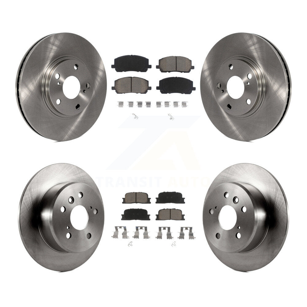 Disc Rotors and Ceramic Brake Pads Kit-K8C-101450 - Kit.bestparts.ca