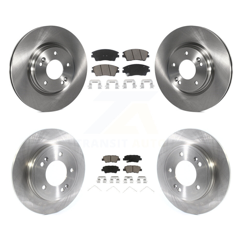 Disc Rotors and Ceramic Brake Pads Kit-K8C-101454 - Kit.bestparts.ca Kit.bestparts.ca