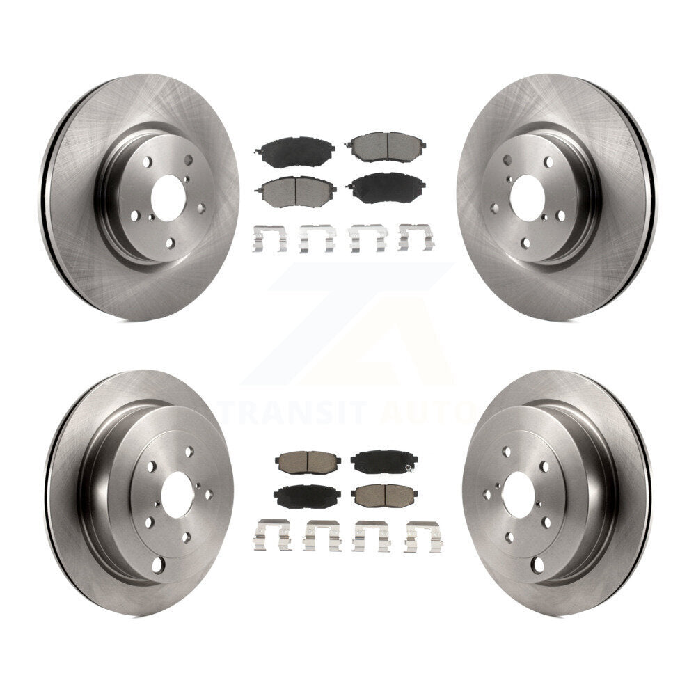 Disc Rotors and Ceramic Brake Pads Kit-K8C-101460 - Kit.bestparts.ca