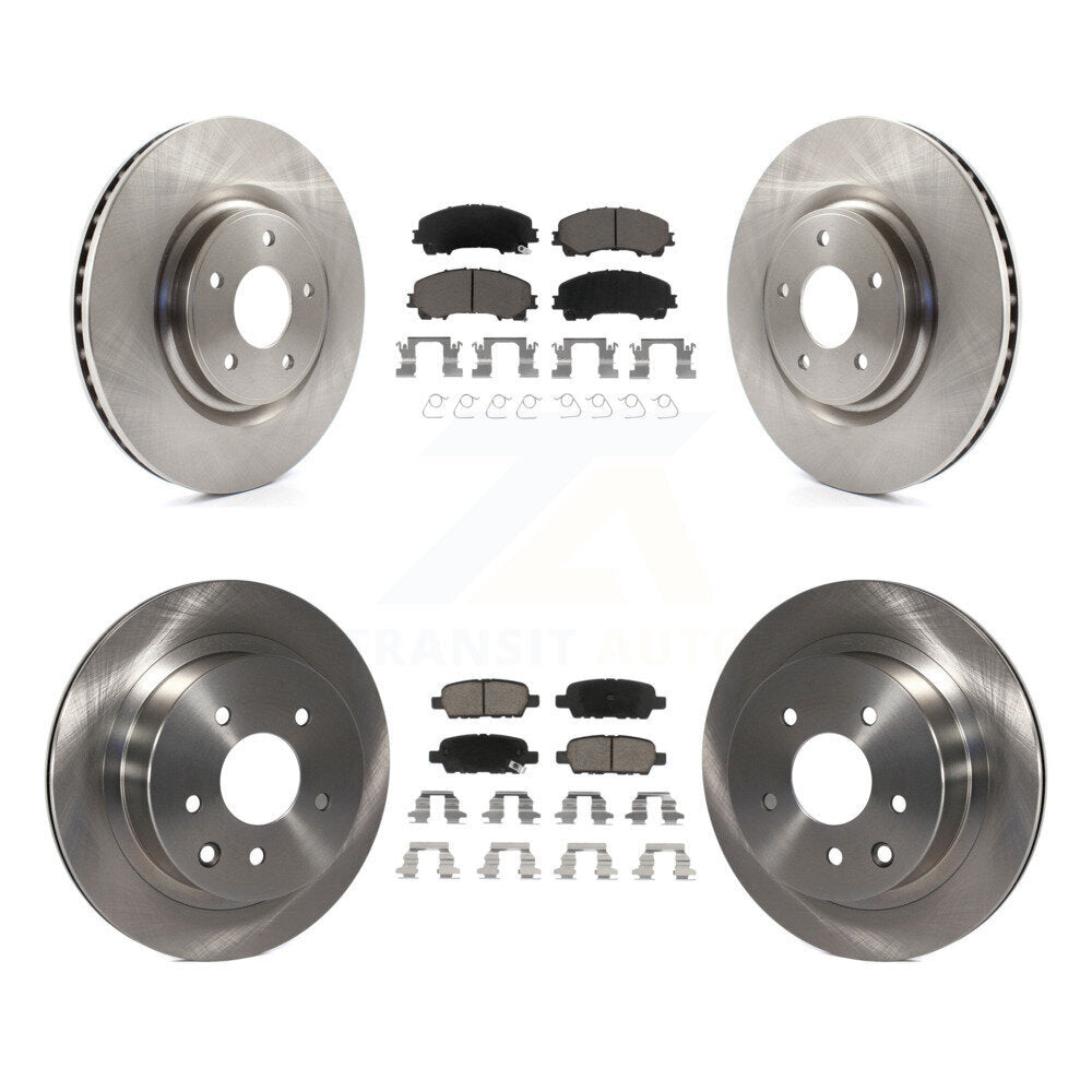 Disc Rotors and Ceramic Brake Pads Kit-K8C-101468 - Kit.bestparts.ca