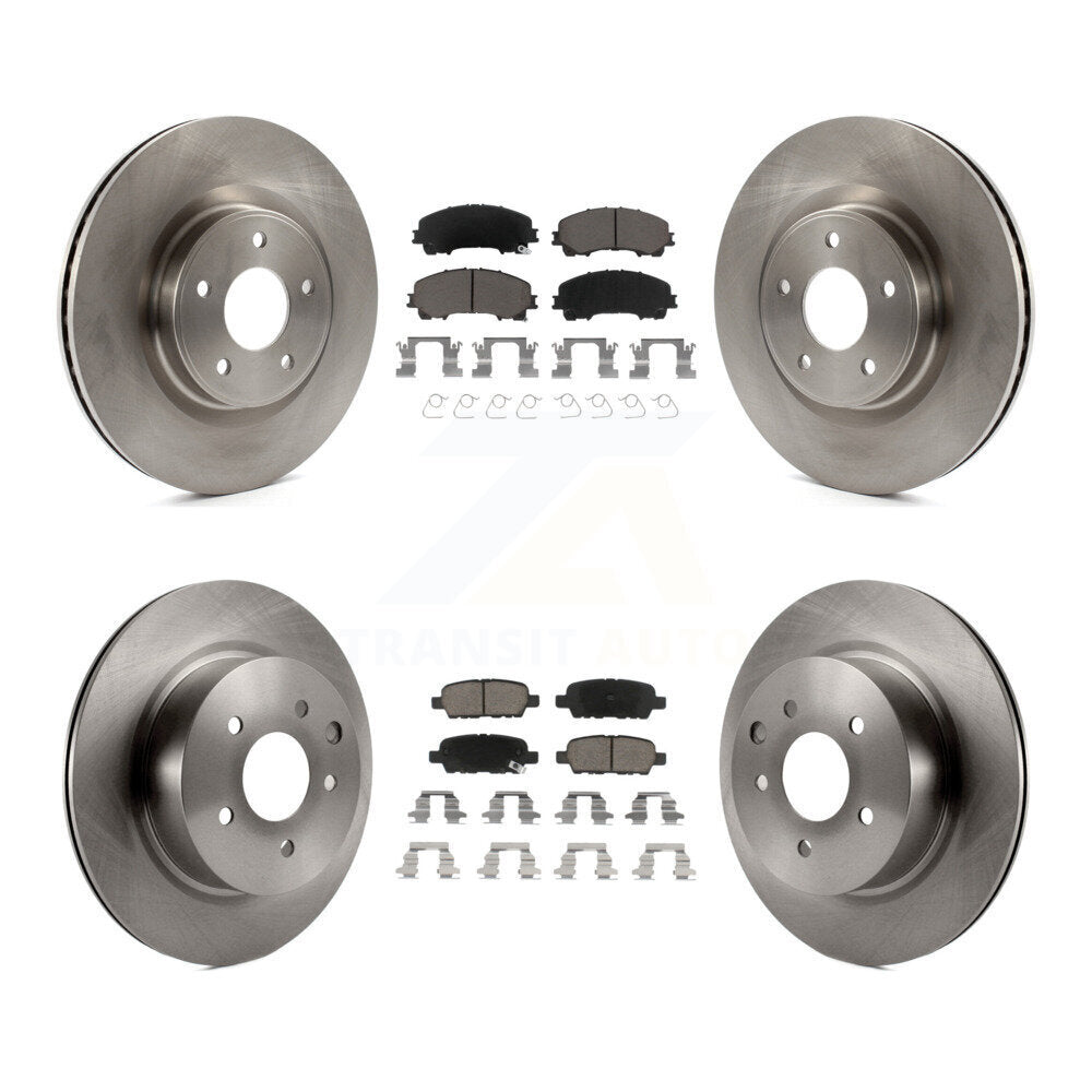 Disc Rotors and Ceramic Brake Pads Kit-K8C-101470 - Kit.bestparts.ca