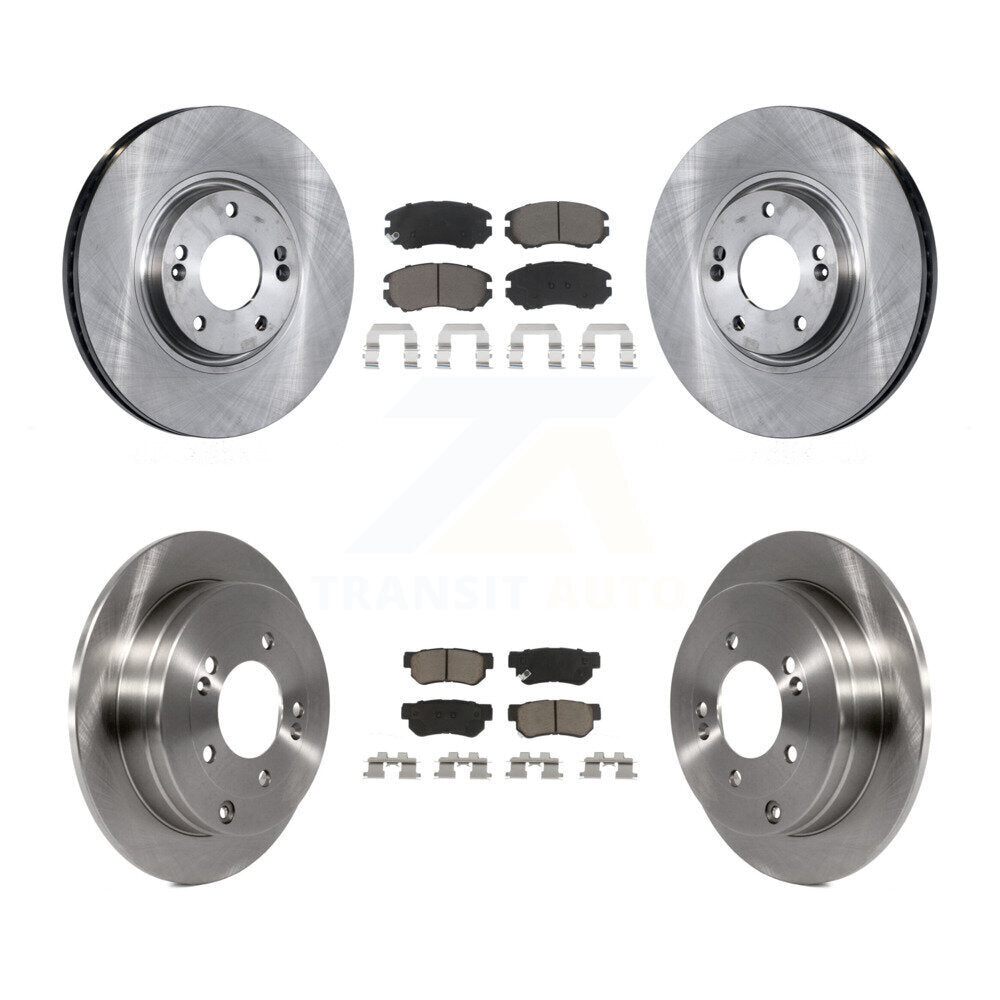 Disc Rotors and Ceramic Brake Pads Kit-K8C-101481 - Kit.bestparts.ca