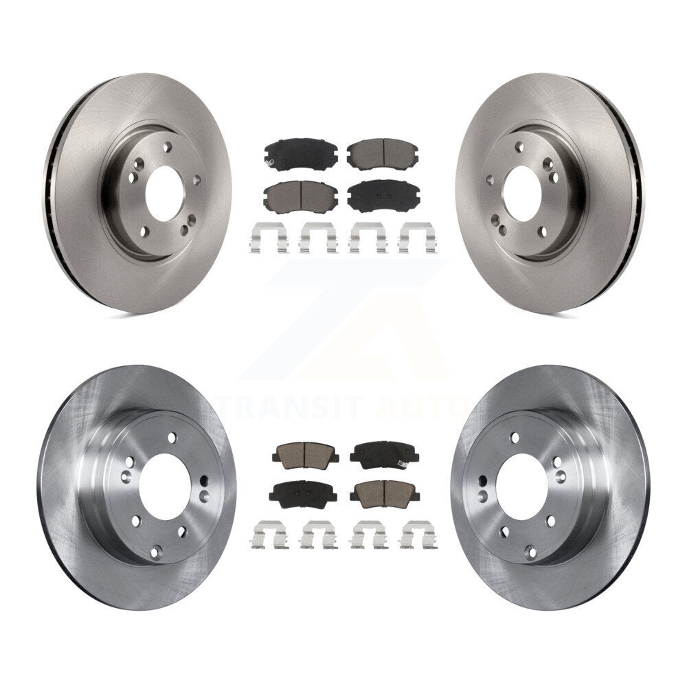 Disc Rotors and Ceramic Brake Pads Kit-K8C-101485 - Kit.bestparts.ca