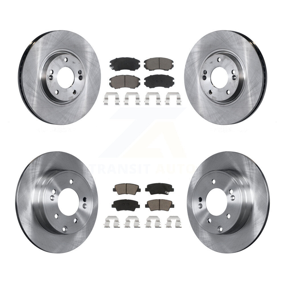 Disc Rotors and Ceramic Brake Pads Kit-K8C-101487 - Kit.bestparts.ca Kit.bestparts.ca