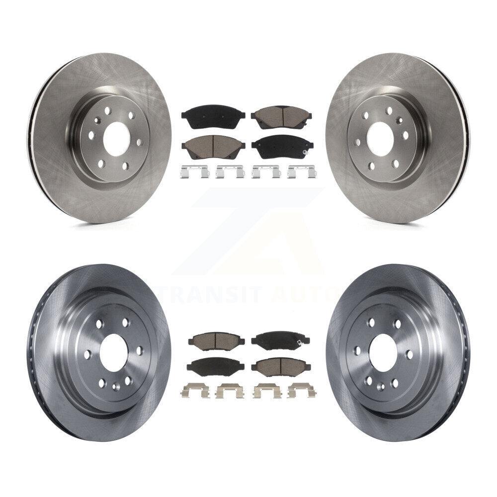 Disc Rotors and Ceramic Brake Pads Kit-K8C-101488 - Kit.bestparts.ca
