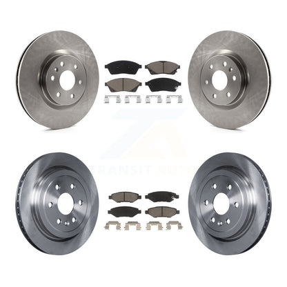 Disc Rotors and Ceramic Brake Pads Kit-K8C-101488 - Kit.bestparts.ca