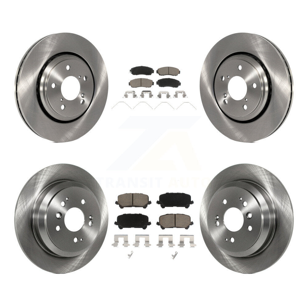 Disc Rotors and Ceramic Brake Pads Kit-K8C-101495 - Kit.bestparts.ca