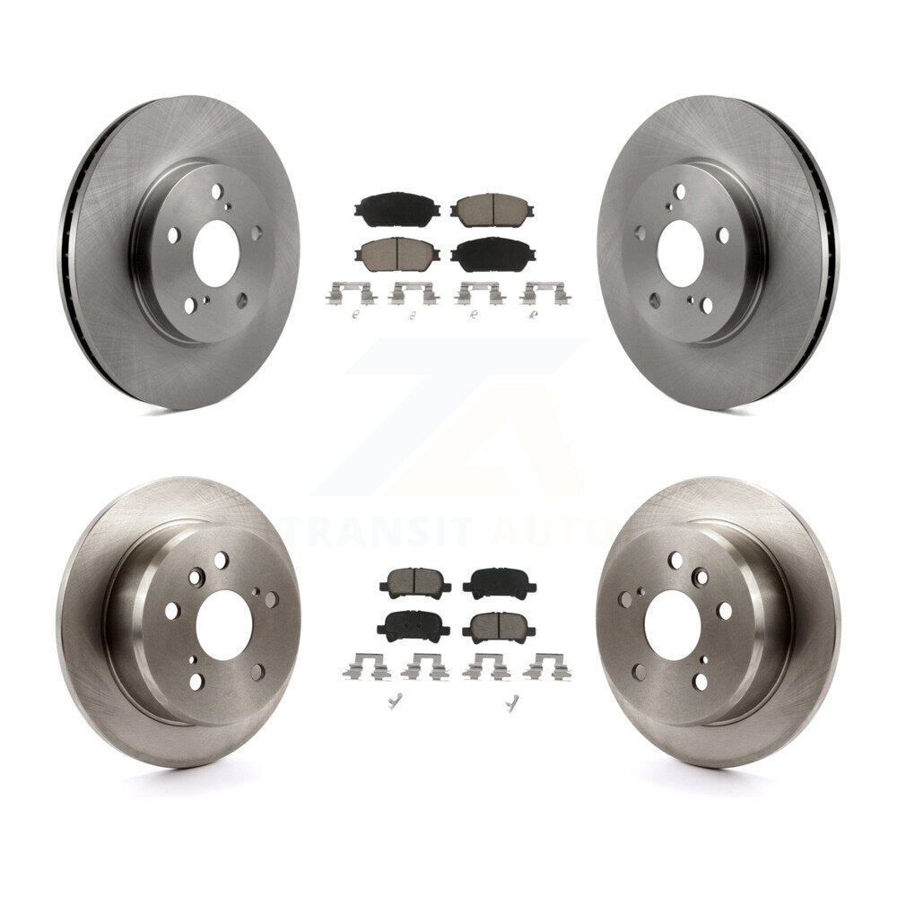 Disc Rotors and Ceramic Brake Pads Kit-K8C-101500 - Kit.bestparts.ca