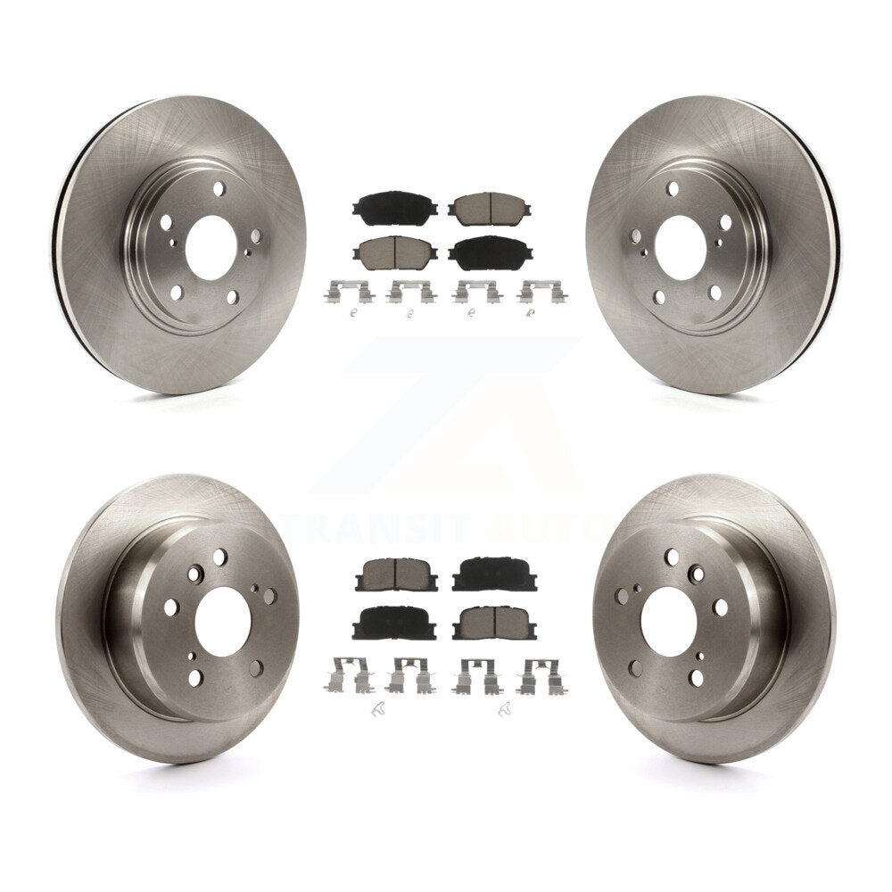 Disc Rotors and Ceramic Brake Pads Kit-K8C-101505 - Kit.bestparts.ca