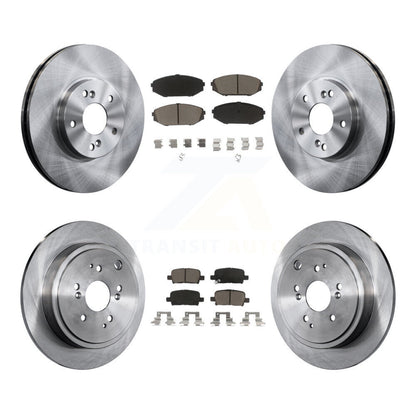 Disc Rotors and Ceramic Brake Pads Kit-K8C-101513 - Kit.bestparts.ca