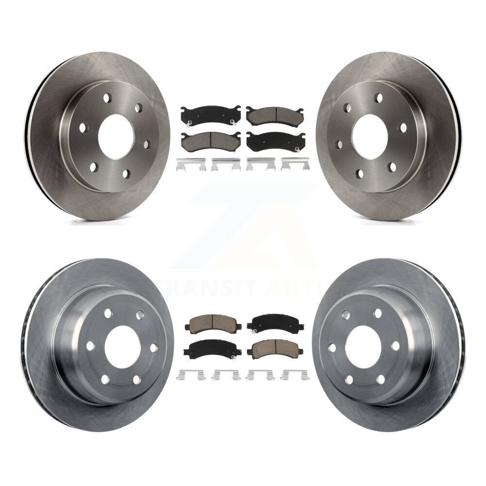 Disc Rotors and Ceramic Brake Pads Kit-K8C-101515 - Kit.bestparts.ca