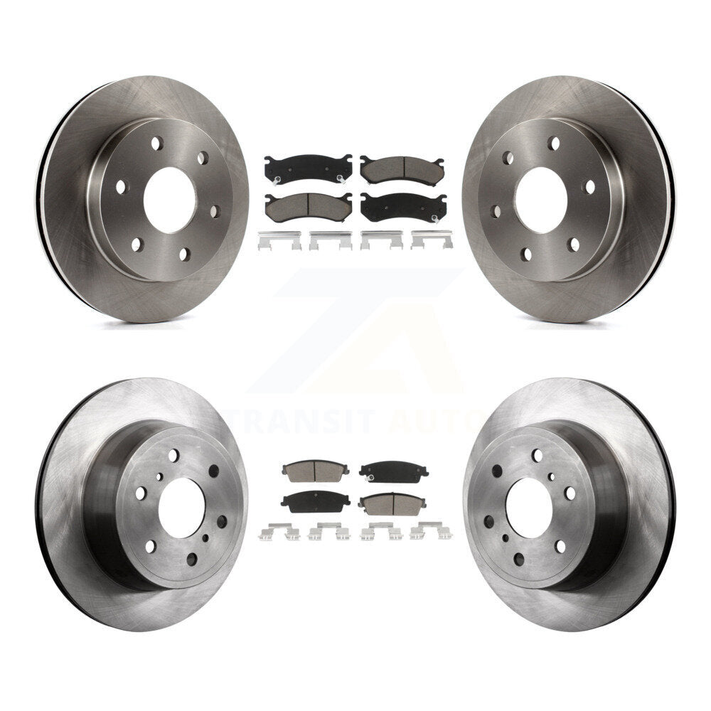 Disc Rotors and Ceramic Brake Pads Kit-K8C-101519 - Kit.bestparts.ca