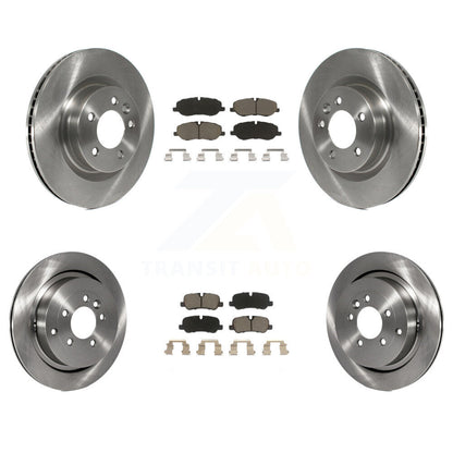 Disc Rotors and Ceramic Brake Pads Kit-K8C-101520 - Kit.bestparts.ca