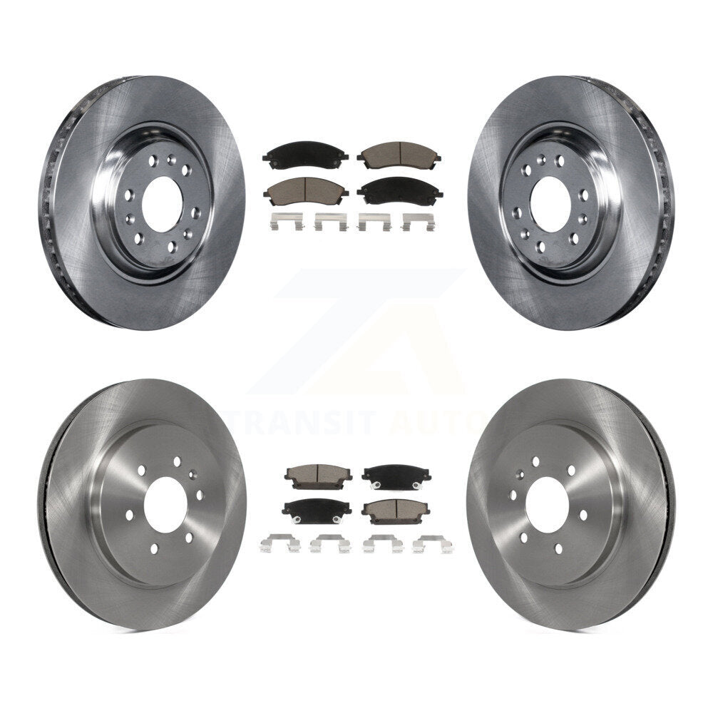 Disc Rotors and Ceramic Brake Pads Kit-K8C-101522 - Kit.bestparts.ca Kit.bestparts.ca