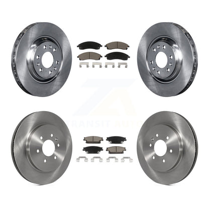 Disc Rotors and Ceramic Brake Pads Kit-K8C-101522 - Kit.bestparts.ca