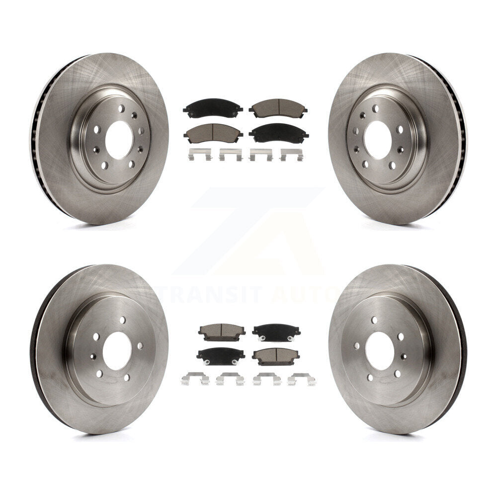 Disc Rotors and Ceramic Brake Pads Kit-K8C-101523 - Kit.bestparts.ca Kit.bestparts.ca