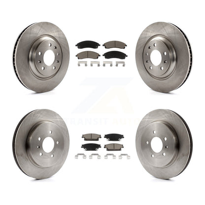 Disc Rotors and Ceramic Brake Pads Kit-K8C-101523 - Kit.bestparts.ca
