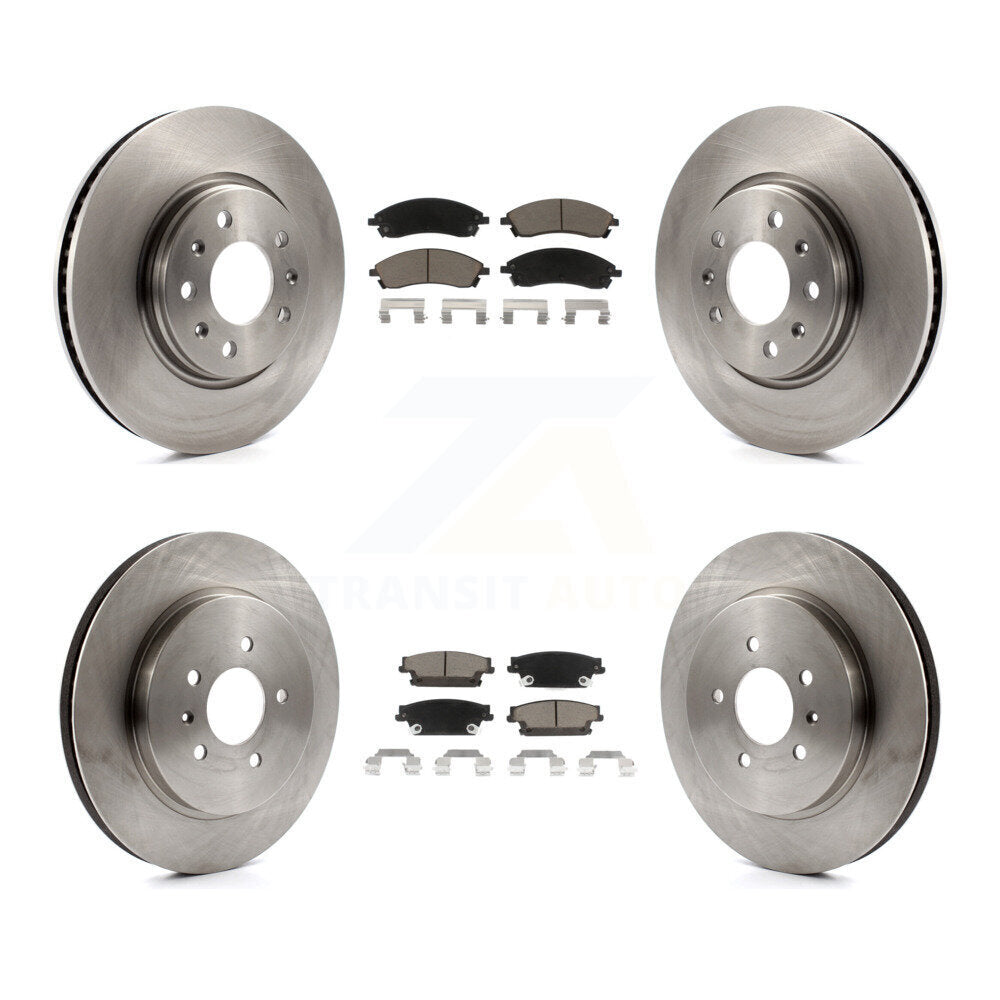 Disc Rotors and Ceramic Brake Pads Kit-K8C-101524 - Kit.bestparts.ca Kit.bestparts.ca