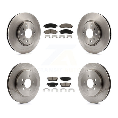 Disc Rotors and Ceramic Brake Pads Kit-K8C-101524 - Kit.bestparts.ca