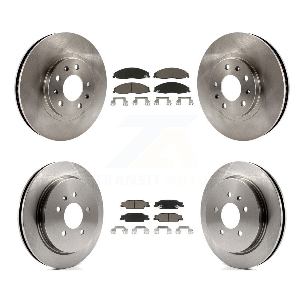 Disc Rotors and Ceramic Brake Pads Kit-K8C-101525 - Kit.bestparts.ca