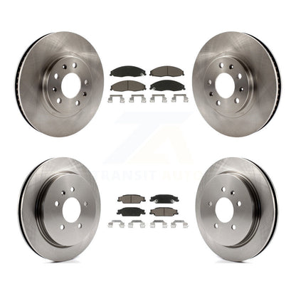 Disc Rotors and Ceramic Brake Pads Kit-K8C-101525 - Kit.bestparts.ca