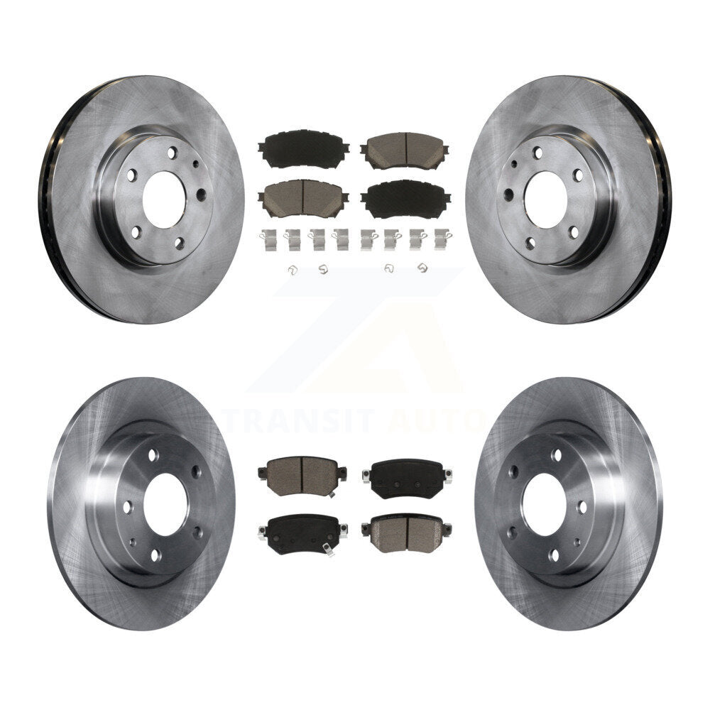 Disc Rotors and Ceramic Brake Pads Kit-K8C-101534 - Kit.bestparts.ca