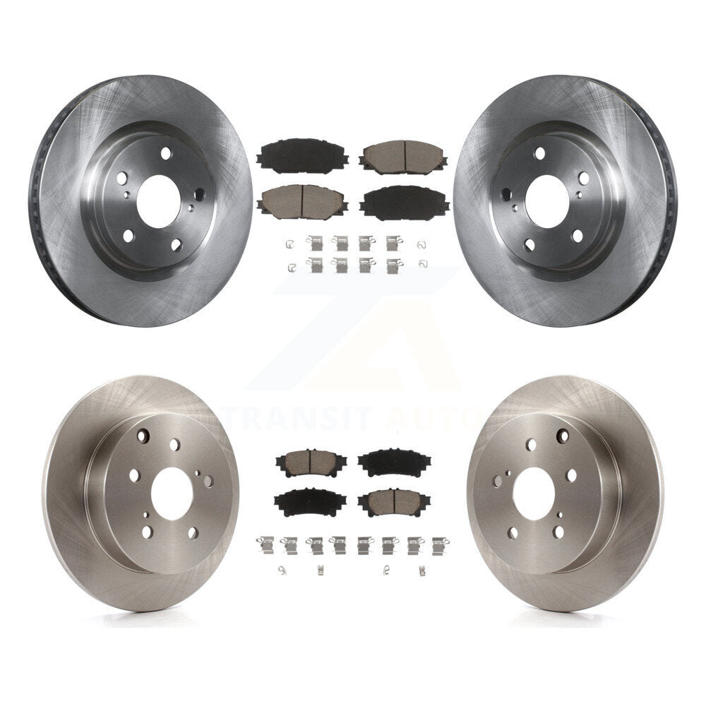 Disc Rotors and Ceramic Brake Pads Kit-K8C-101545 - Kit.bestparts.ca