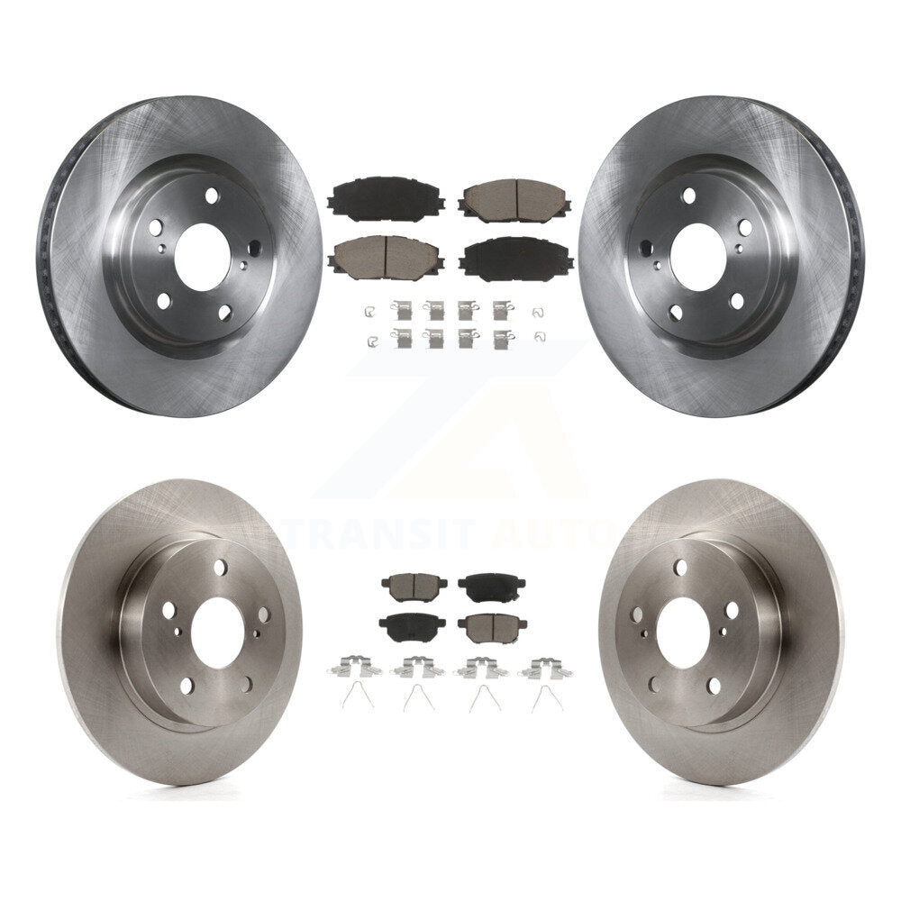 Disc Rotors and Ceramic Brake Pads Kit-K8C-101546 - Kit.bestparts.ca