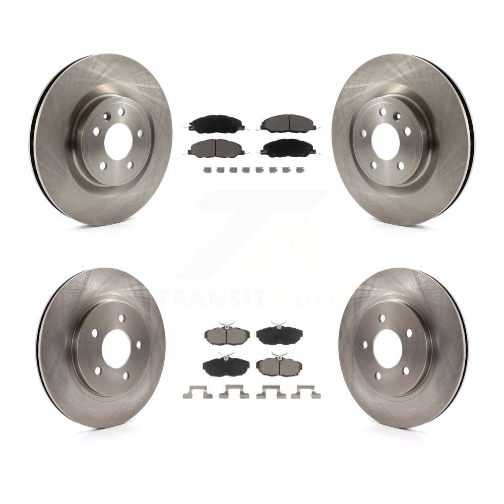 Disc Rotors and Ceramic Brake Pads Kit-K8C-101552 - Kit.bestparts.ca